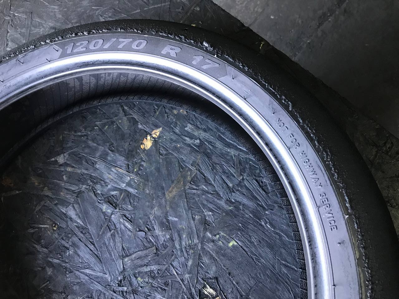 120/70 R17 Metzeler Racetec RR Slick
