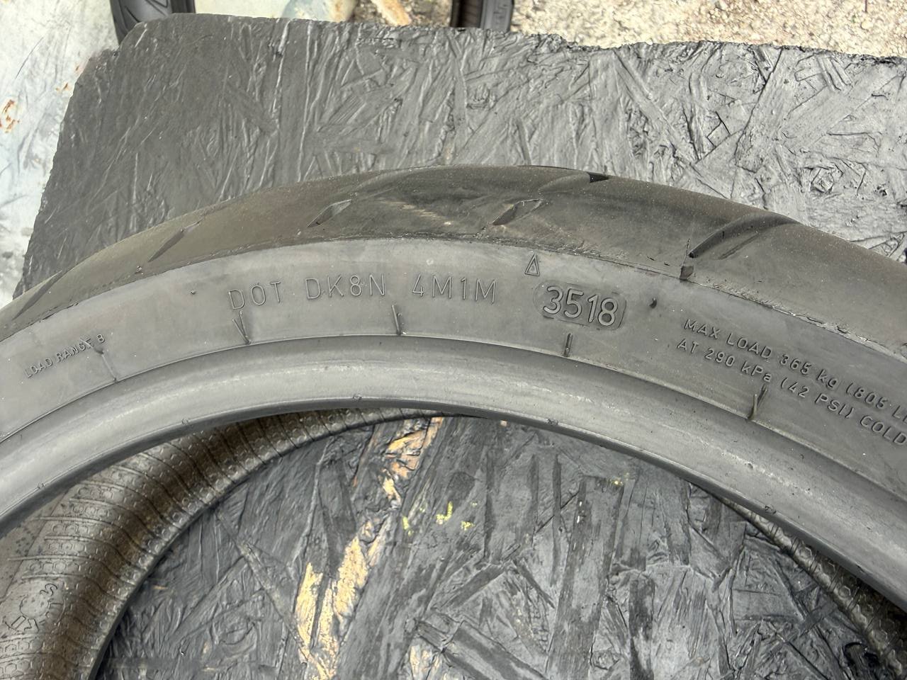 190/50 R17 Dunlop SportMax RoadSmart III