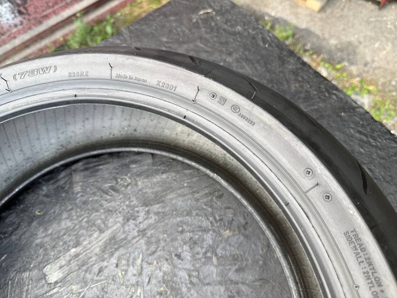 190/50 R17 Bridgestone Battlax Hypersport S23R